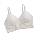 Sexy Bra Solid Vest Lace Seamless Breathable Push Up Top Underwear Fashion tops sexy femme lenceria mujer 2021