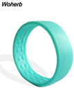 Ponytail Holder Hair Tie Foldable Hair scrunchies Silicone Stationarity Elastic Hair Band Simple hair accessories 601-0-Outfit