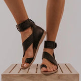 Summer Women's Shoes Flat Sandals Female Open-Toe Shoes Women Sandals Casual Roman Style Ladies Sandalias Plus Size De