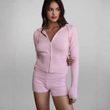 Women's New Sexy Hottie Slings Inside Wearing Multi-Color Striped Short-Enavel