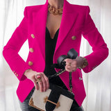 Women's Clothing Autumn And Winter New Solid Color Fashion Casual 2025 Suit Short Coat