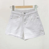 Women Denim Vintage Summer Basic Simple All-match Hot Sale High Waist Leisure Ulzzang Ladies Streetwear Chic Classic
