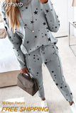 Women Tracksuit Sequins Long Sleeve Top & Drawstring Waist Pants Set Casual Daily Juicy Coutoure Tracksuit-Outfit