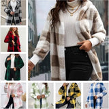 New Coat Loose Lattice Knitted Cardigan Fashion Sweater