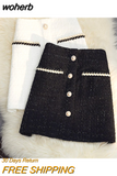 Women Mini A-line Button Simple Female Elegant Leisure Classic Tender Vintage Design Clothing Newest Y2K Ulzzang Stylish-Outfit
