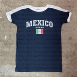 Aesthetic Retro T-Shirt Small Vest Letter-Print Pattern Girl Body Short Sleeve
