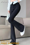 Pants Women Autumn Winter Vintage Casual Korean Style Fashion Chic Student Elasticity Streetwear Female Ulzzang All-match-Outfit