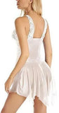 New Exploding Lace Lace Transparent Net Sonic Sonic Sonic Sling Dress