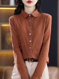 Elegant Shirts for Women Women's Long Sleeve Top Pink Shirt Spring and Winter Blouses or Tops for Women Long Sleeve Top 2023-Outfit