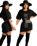 Casual Beaded Round Neck T-shirt