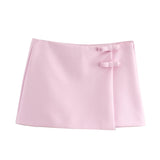 New Collar Bow Decoration Solid Color Blouse 4772009-Outfit