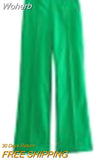 Women Fashion Solid Lace Up Blazer Set Chic Lapel Long Sleeved High Waist Pants Suit 2023 Spring Office Ladies Elegant Outfits-Outfit