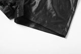 Kliou Biker Shorts Two Piece Set Women Hipster Patchwork Letter Print Sleeveless Sheath Top+Minimalist All-Match Slim