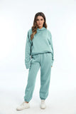 And Winter Women's Casual Fashion Thick Long-Sleeved Trousers Two