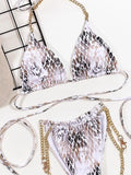 Print Sexy Chains Thong