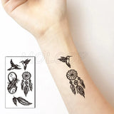 Water Transfer Tattoo Sexy Running Horse Anime Tattoo Body Art Waterproof Temporary Fake Flash Tattoo for Man Woman