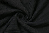 Kliou Sexy Sleeveless Cross Top And Pants Two Piece Set Women Solid Club Outfits Midnight Party Wear See Through Skinny