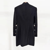 New Star Fashion Heavy Industry Diamond Embroidery Embroidery Hot Diamond Body Long-Sleeved