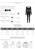 Kliou Sheath Concise Jumpsuit Women Herfst Unique Truncated Mesh See Through One Pieces Slim Simple Casual Female