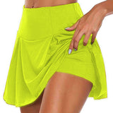 Temperament Commute Summer Solid Color Two-piece Skirt