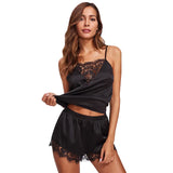 Stylish And Comfortable Lace Lace Pajamas Set