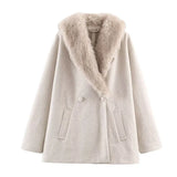 Women's Clothing 2025 Autumn And Winter New Street Fashion Double-Sided Cotton