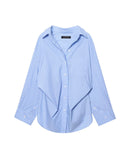 Striped Shirt Tops Casual Shorts Set 2025458 6929435