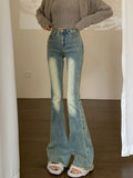 Jeans Women Skinny High Waist Street Sexy Elegant Washed Vintage Denim Retro Trousers Y2k Clothes Джинсы Женские Casual-Outfit