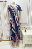 Plus Size African Dresses For Women 2023 Clothing Christmas Two Piece Dress Set Dashiki Robe Femme Party African Clothes 1028-1-Outfit