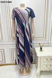 Plus Size African Dresses For Women 2023 Clothing Christmas Two Piece Dress Set Dashiki Robe Femme Party African Clothes-Outfit