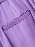 Belt Style Blazer Sets For Women Casual Solid Lapel Long Sleeve Top Straight Pants Suit 2023 Fashion Office Lady Outfits-Outfit