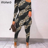 Street Women Set Cutout Shoulder Side Slit Diamond Neck T-shirt and Pants Suit Fitness Two 2 Piece Set Outfit Tracksuit-Outfit