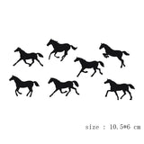 Water Transfer Tattoo Sexy Running Horse Anime Tattoo Body Art Waterproof Temporary Fake Flash Tattoo for Man Woman