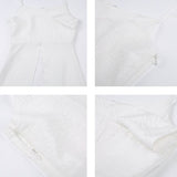 Women Elegant Backless Long Style Summer Holiday Streetwear Aesthetic Casual All-match Female Popular Simple Ulzzang New-Outfit