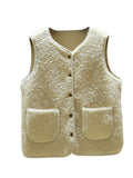 Plush Vest Women 2025 Autumn And Winter Short Korean Version Of The Fur
