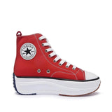 Shoes Women Trainers Women High Top Sneaker Lady Autumn Female Footwear Breathable Girl White Black Sneakers QW-62