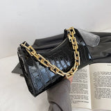 Retro Casual Women's Totes Shoulder Bag Fashion Exquisite Shopping Bag PU Leather Chain Handbags for Women 2021 Free