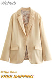 2023 Women Spring Pant Suits 2-Pieces Sets Fashion Vests Blazers Coats and Trousers Female Street Two Suit Clothing-Outfit