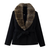 New Fashion Temperament Women's Silk And Fern Texture Scarf Dress