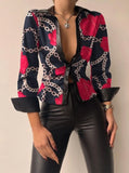 Classic Long Sleeves Leather
