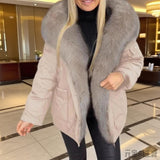 And Winter New Fashion Women's Temperament Elegant Hooded Long Cotton