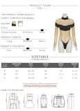 Kliou Mesh Patchwork Bodysuit Women Sexy See Through Halter Backless Panelled One Piece Female Elastic Summer Swimsuit