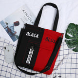 Large Capacity Women's Canvas Bag 2021 New Casual All-match Shoulder Bag Messenger Bag Student Zipper Handbag School