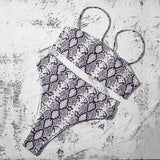 Sexy Bikinis Solid Push Up Bikini 2021 Hot Sale Padded Bra Straps High Waist Swimsuit Female Swimwear Women