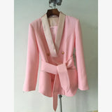 Star New Metal Double-Dnecked Green Fruit Collar Belt Suit