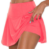 Golf Sport Einfarbig Workout Volleyball S-5XL Tennis Running Skort Athletic Athletisch FitnessSeaside Sandy Beach