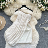 Retro Breeze Mashed Floral Shirt Collar Dress Women's Spring Waists Thin Senior Sense Light Luxury Big