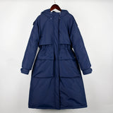 Large Natural Raccoon Fur Hooded Long Down Coat Women Winter 90% Duck Down Parkas Female Thickness Sash Tie Up Jackets-Outfit