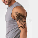 Temporary Tattoo Stickers Scorpion Pyramid Roman Bell Fake Tatto Waterproof Tatoo Back Leg Arm Belly Big Size for Women Men
