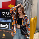 Vintage Clothes Summer Women's Clothing Street Style Women Tops Harajuku Shirt Boho Blouse for Women Long Sleeve Shirt-Outfit